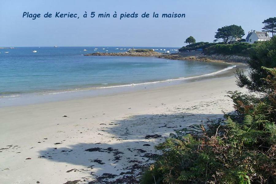 Maison De Bord De Mer A Keriec Villa Trelevern Bagian luar foto