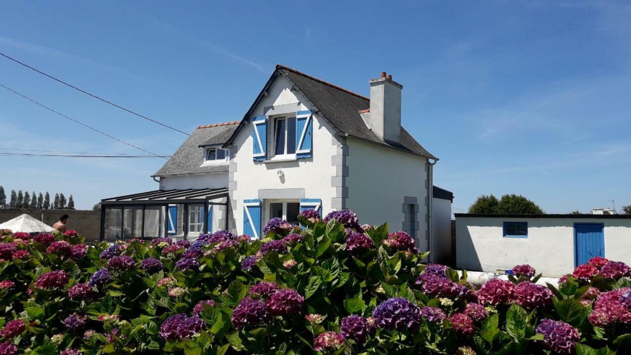 Maison De Bord De Mer A Keriec Villa Trelevern Bagian luar foto